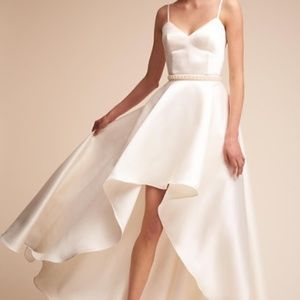 BHLDN - Zelda Skirt, Size 10 (Ivory)